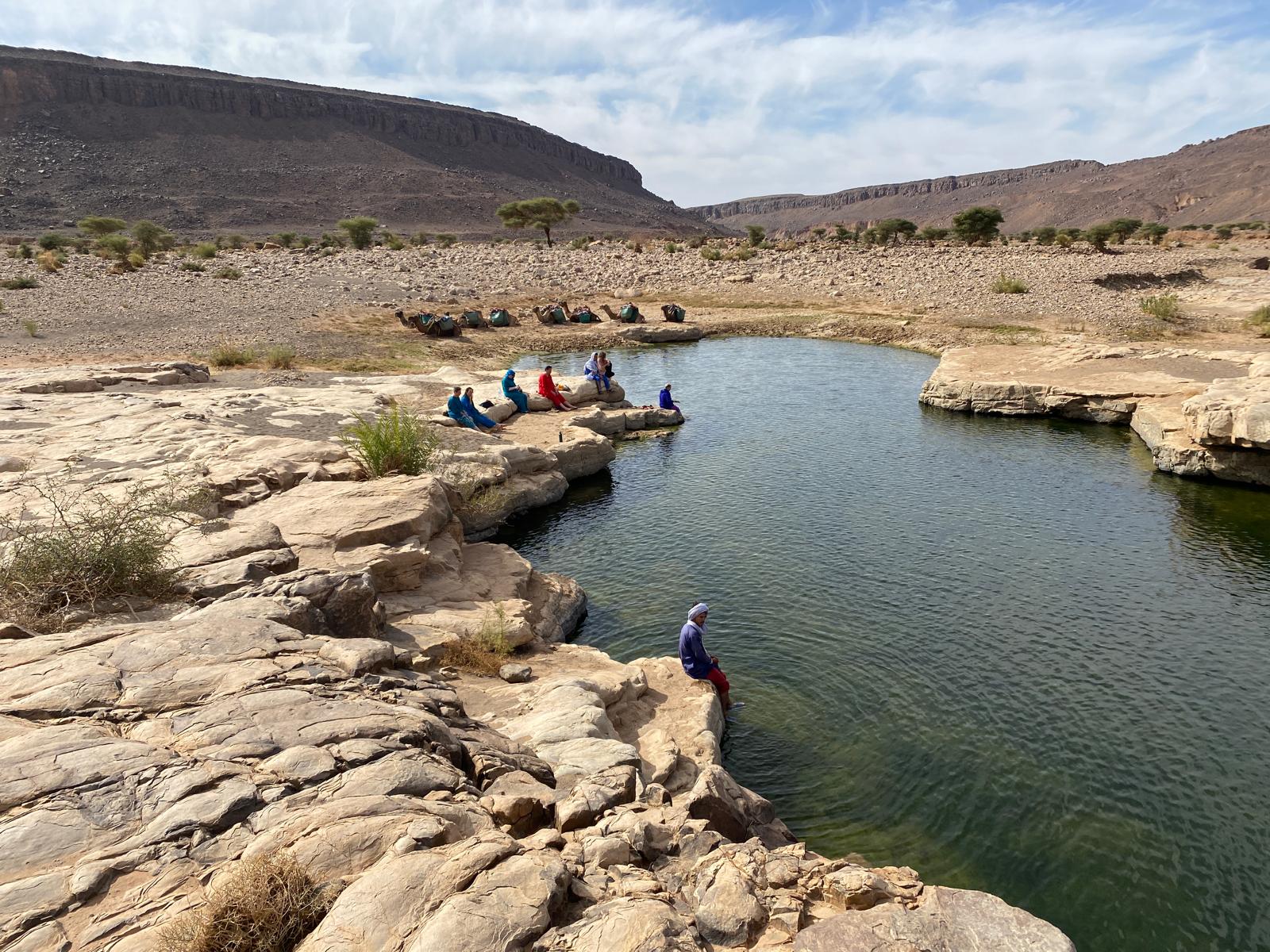 Hassan and team Sahara Morocco